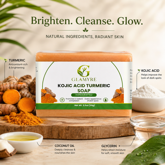 GLAMYRE Kojic Acid Turmeric Soap
