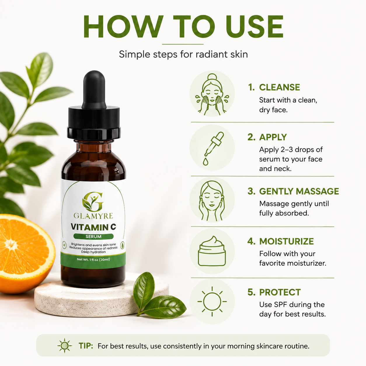 GLAMYRE Vitamin C Serum